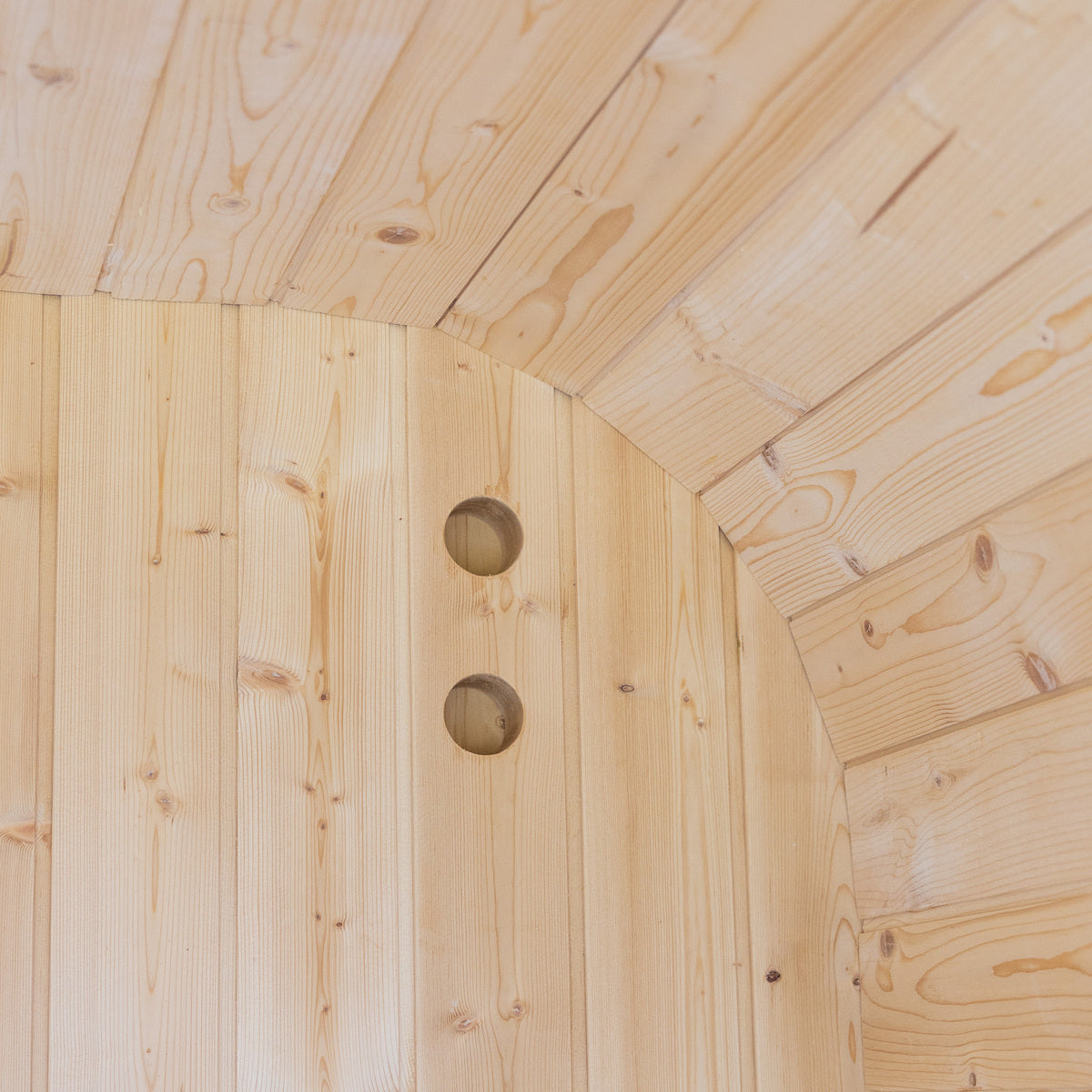 Auris One Outdoor Cedar Sauna — 1–2 Person — 9