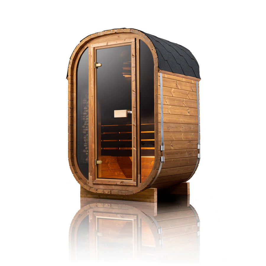 Auris One Outdoor Cedar Sauna — 1–2 Person