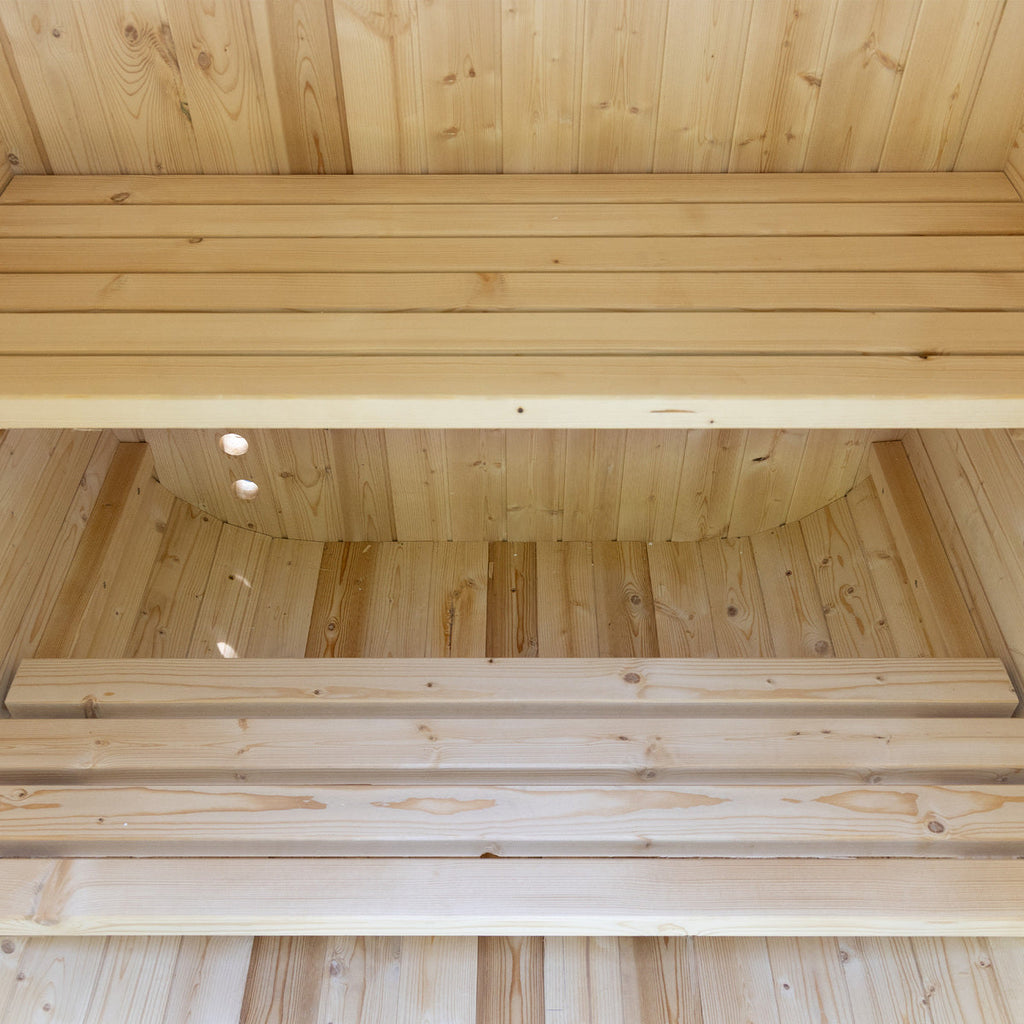 Auris One Outdoor Cedar Sauna — 1–2 Person — 7