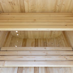 Auris One Outdoor Cedar Sauna — 1–2 Person — 7
