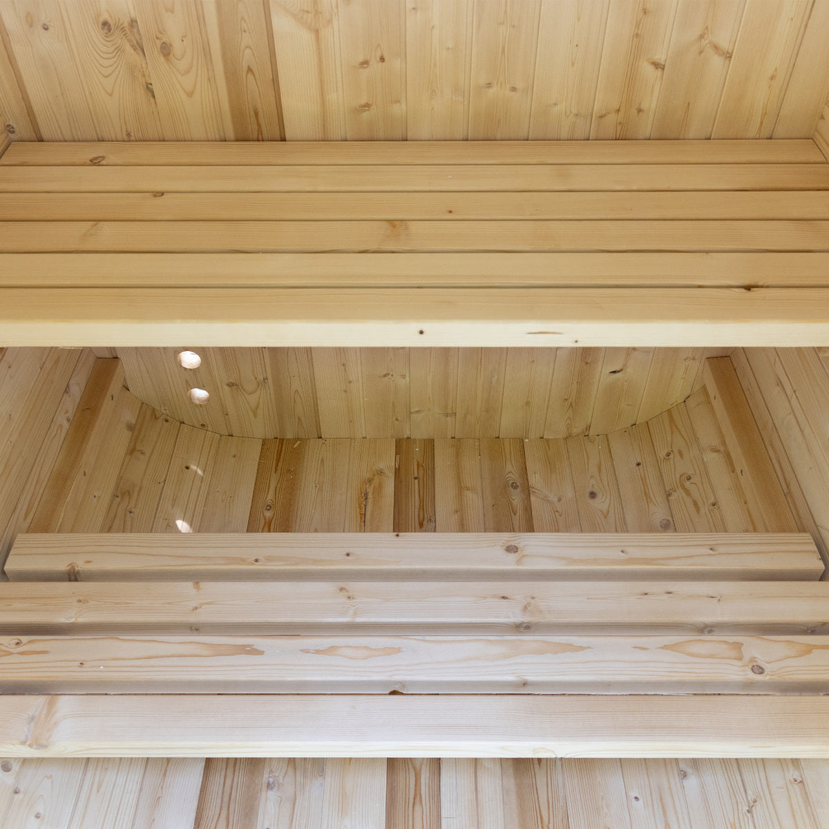 Auris One Outdoor Cedar Sauna — 1–2 Person — 7
