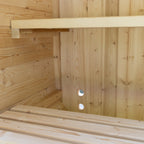 Auris One Outdoor Cedar Sauna — 1–2 Person — 8