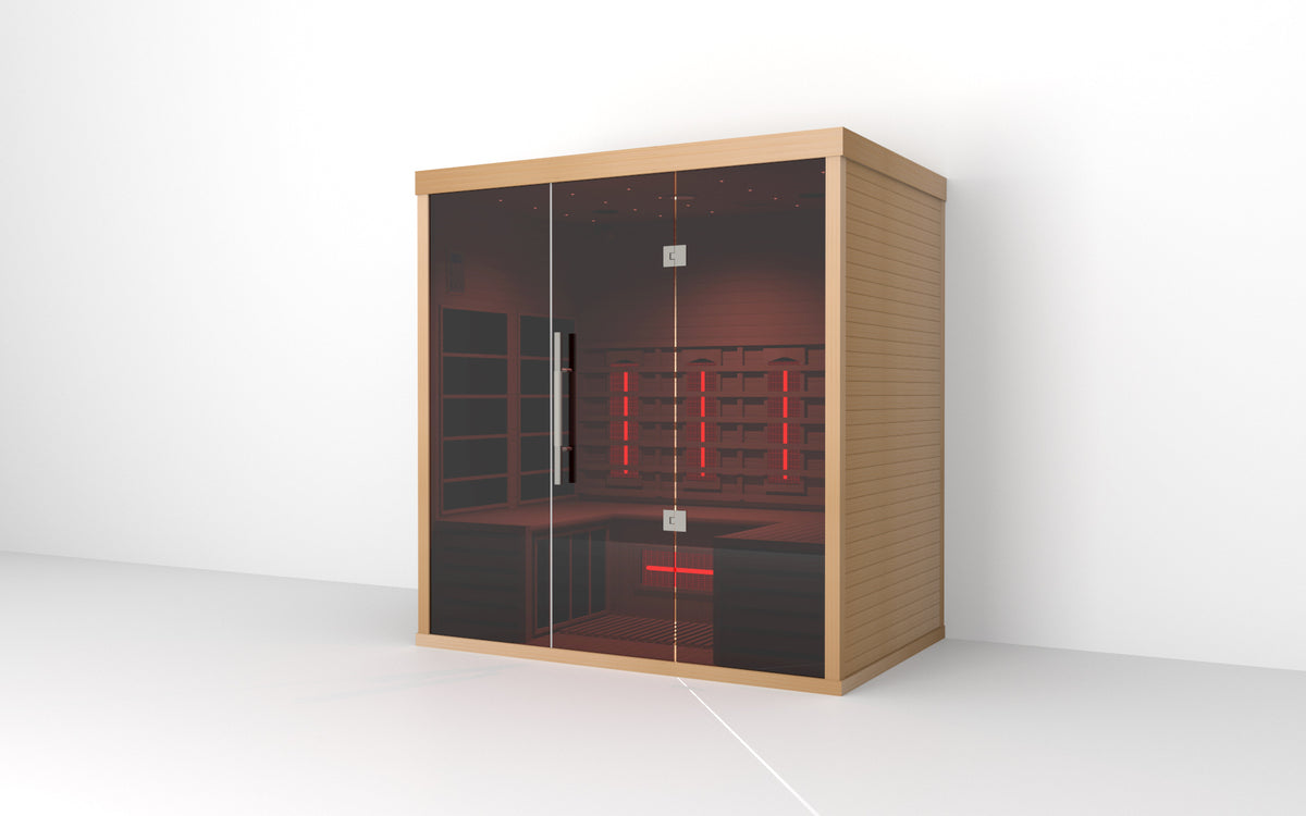 Lumin Three Infrared Sauna — 3 Person — 8