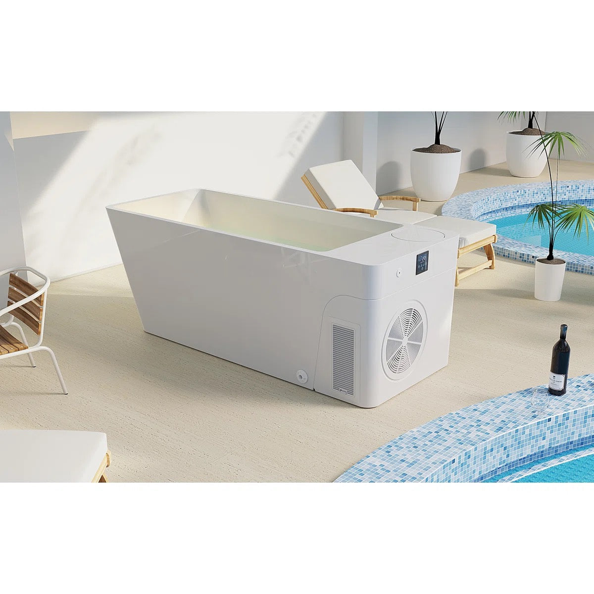 Frost Cold Plunge Tub — 1HP Chiller